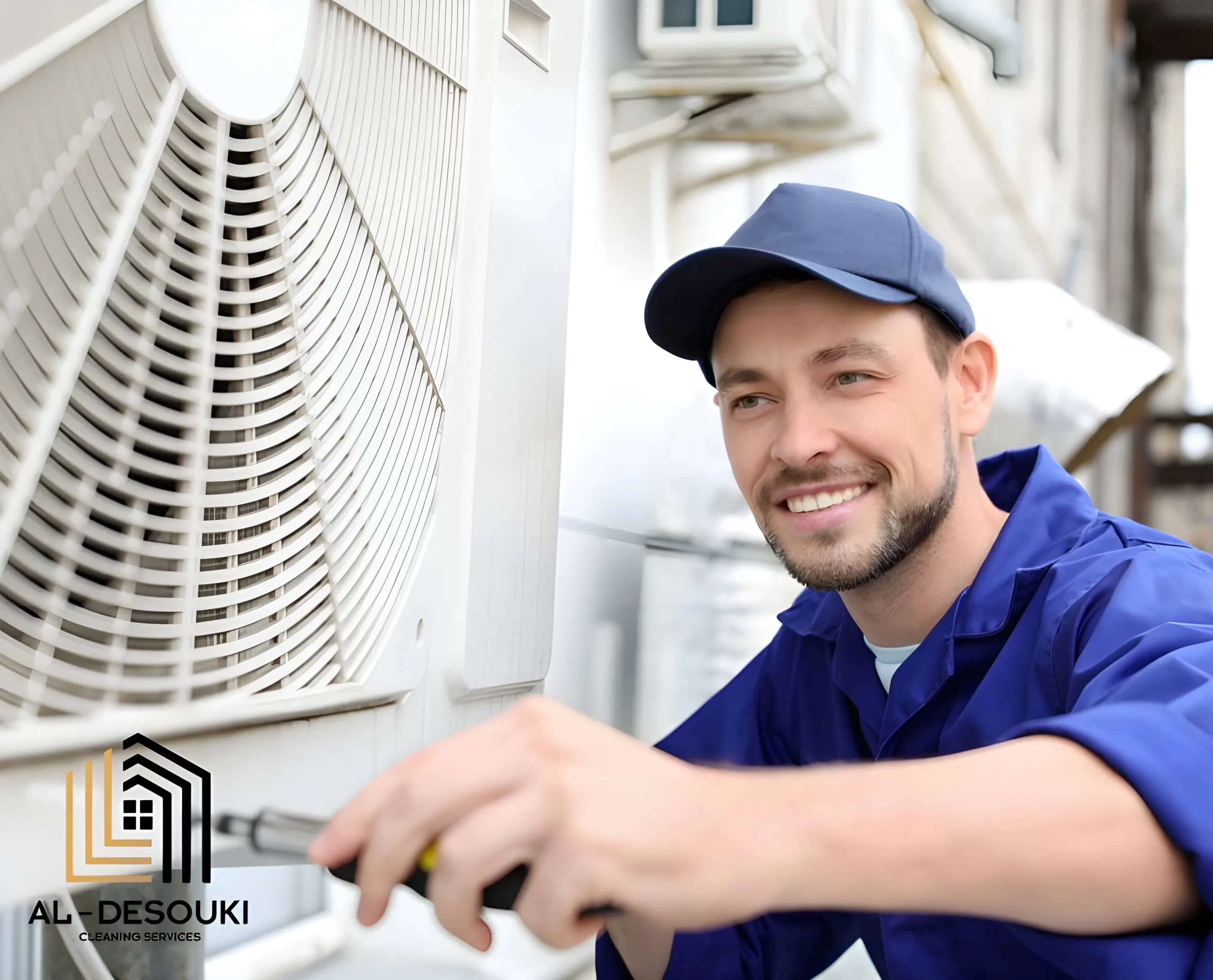 تنظيف مكيفات في المرقبات