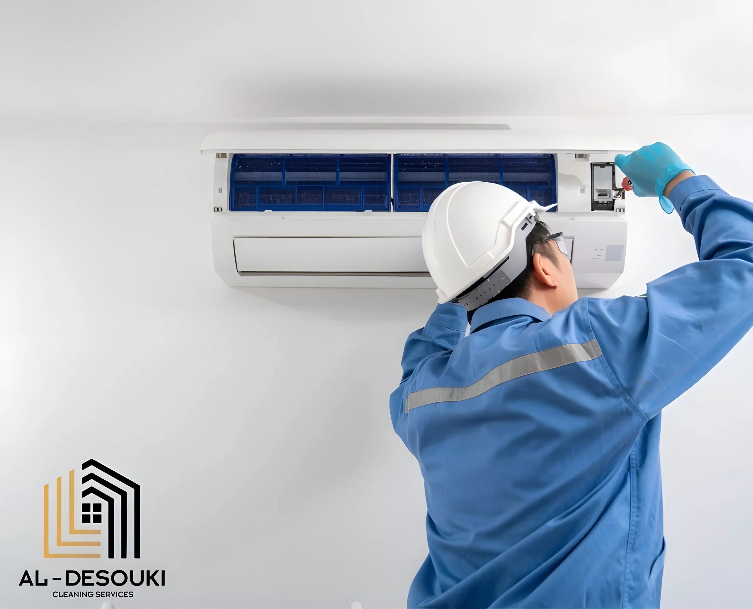 تنظيف مكيفات في رقة البطين